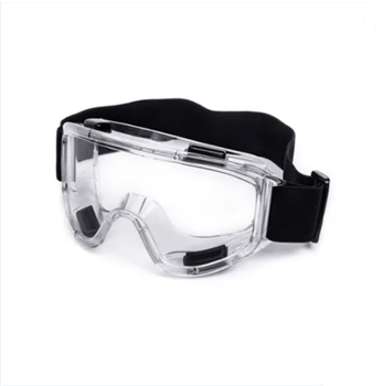 Elastic Safety Goggles Adjustable PC Ce En166f Safety Glasses